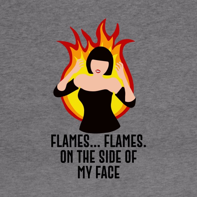 Flames flames on the side of my face by evermedia